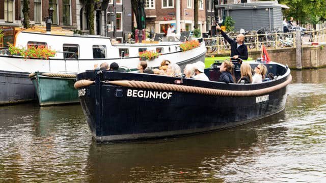 Visite d'Amsterdam en hiver