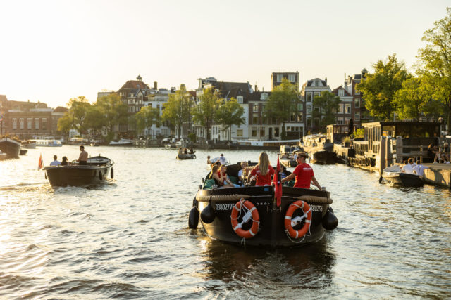 Sloop ouvert de luxe