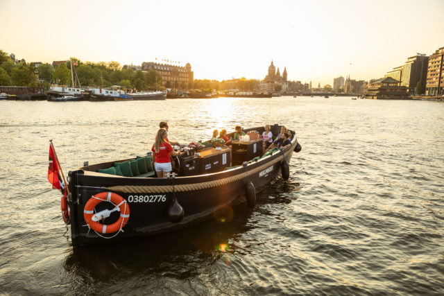 Luxe open sloep met schipper